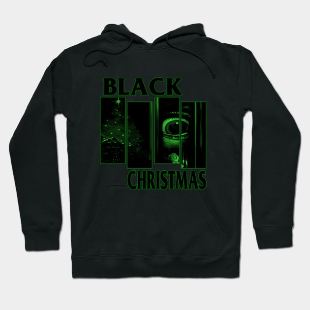 Black Christmas (Green Version) Hoodie by The Dark Vestiary